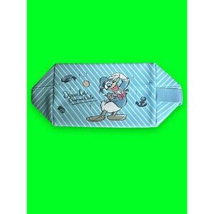 Disney Donald Duck Chip ‘n’ Dale Cosmetic Makeup Pencil Paperwork Bag Case New